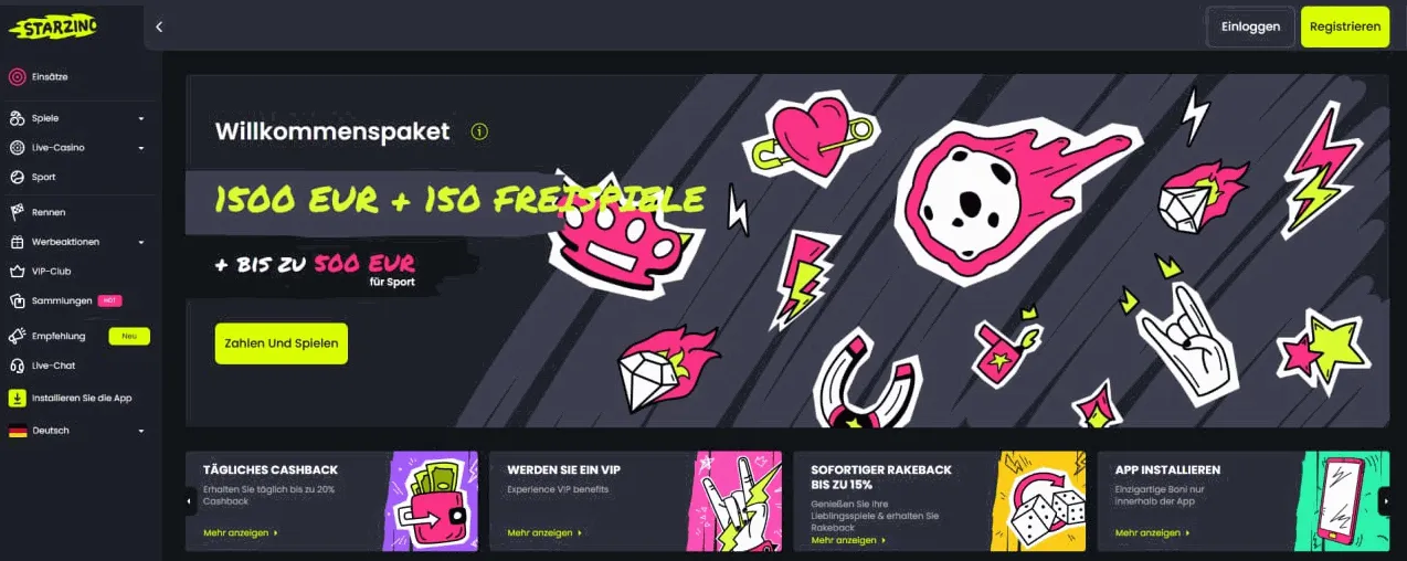 starzino casino belg